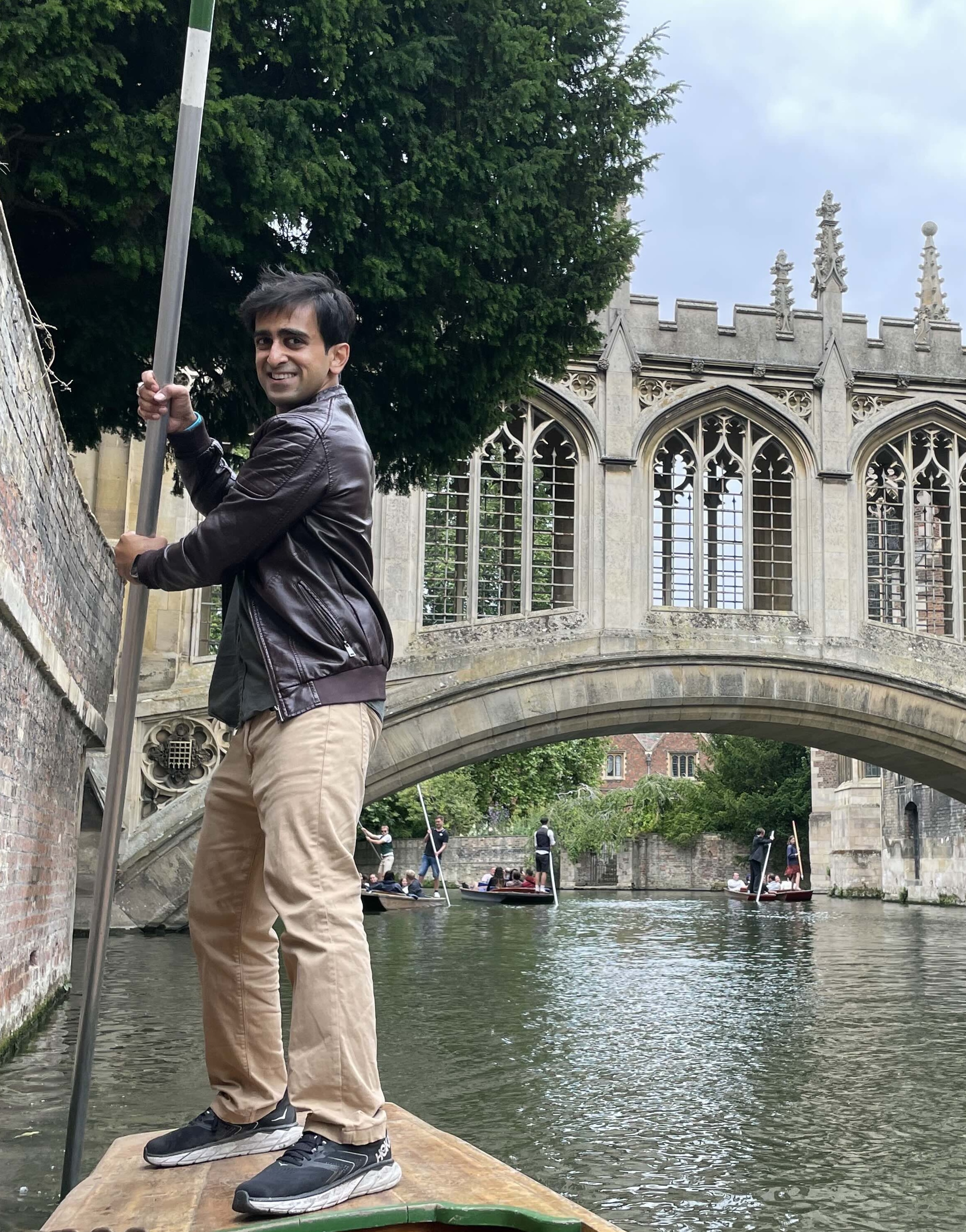 Vaarnan punting in Cambridge